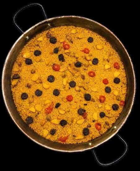 Illustration of oven-baked rice