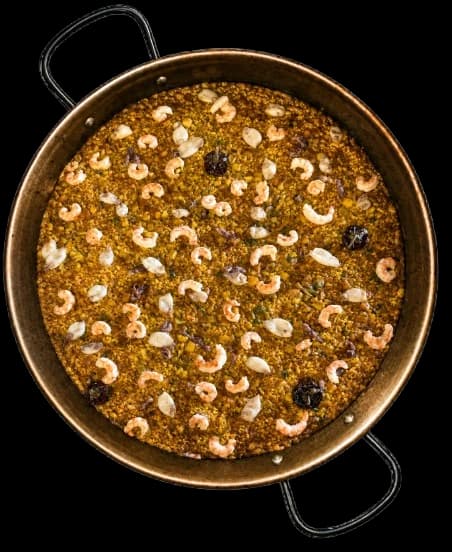Ilustración del arroz del senyoret